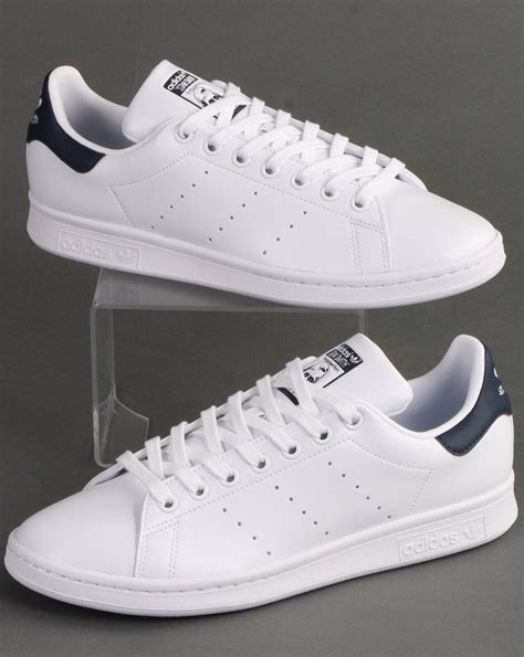 adidas stan smith herren weiß navy|Adidas originals stan smith white white navy.